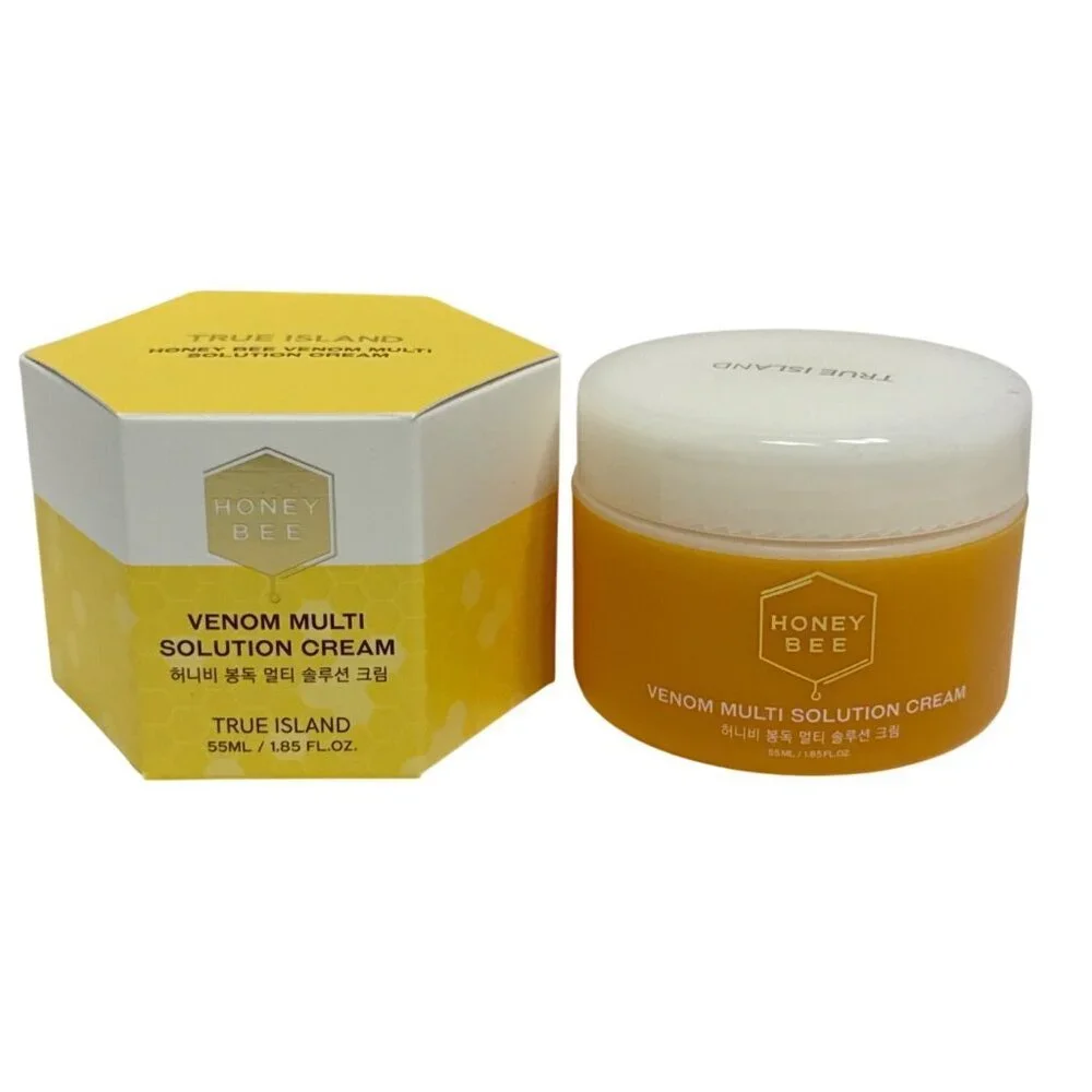 True Island Honey Bee Venom Muli Solution Cream 55ML Moisturizing Korean Skin